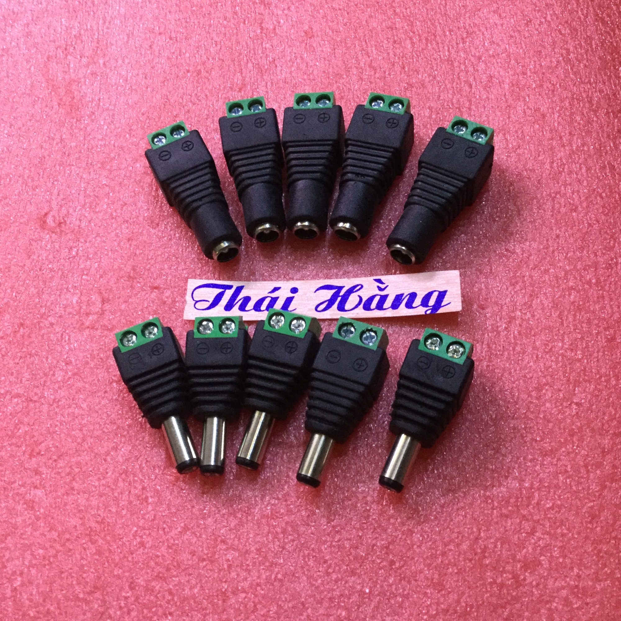Jack DC nối nguồn đực cái