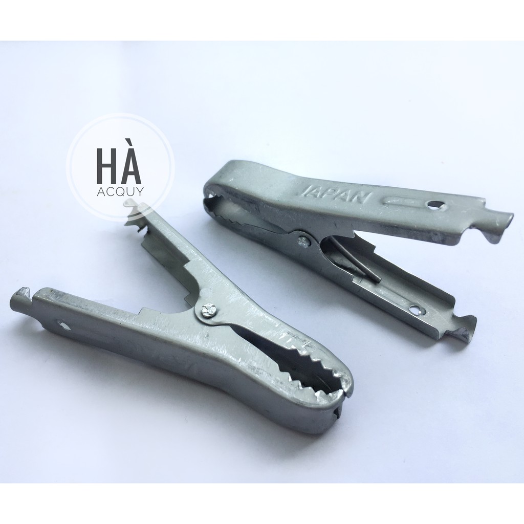 10 cặp Kẹp bình ắc quy Xám TK 30A - 7Cm