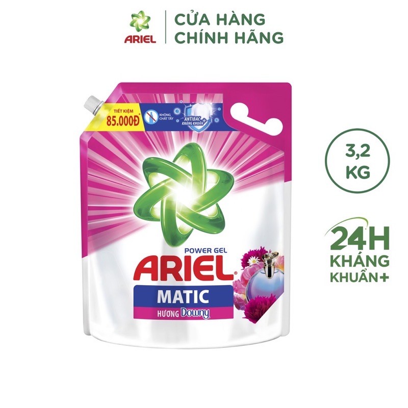 Ariel Matic nước giặt túi 3,6- 3,9kg
