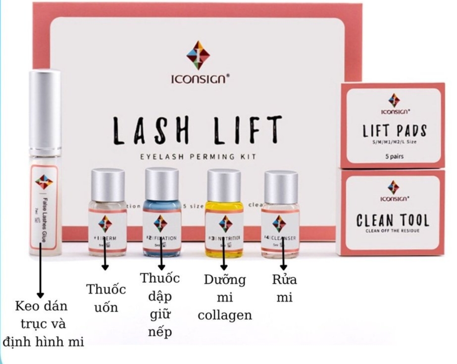 Dung dịch uốn mi Lash Lift