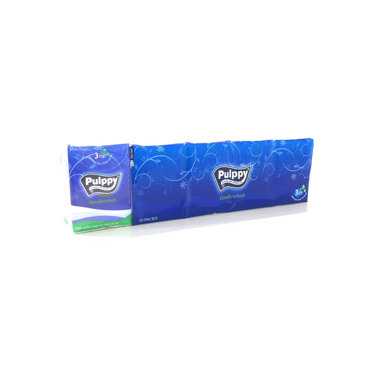 [LOẠI 1] LỐC 10 GÓI PULPPY BỎ TÚI - KHĂN GIẤY LỤA PULPPY