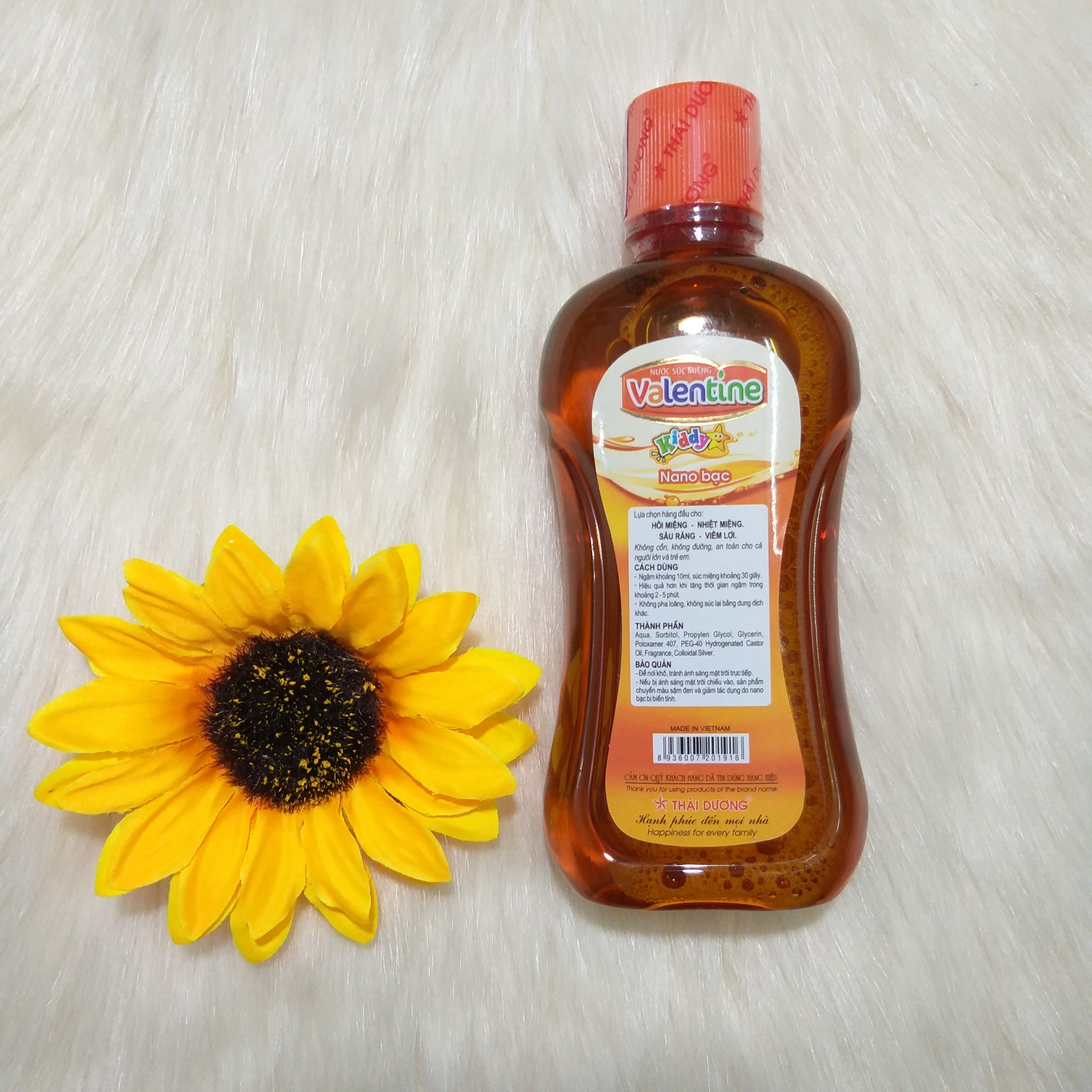 Nước súc miệng Valentine Kiddy - 250ml