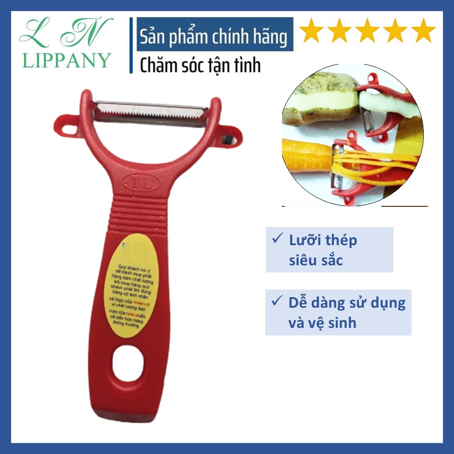Tools scraping shell bulbs fruit red handle super achromatic-scraping serrated red handle-scraping đỏ