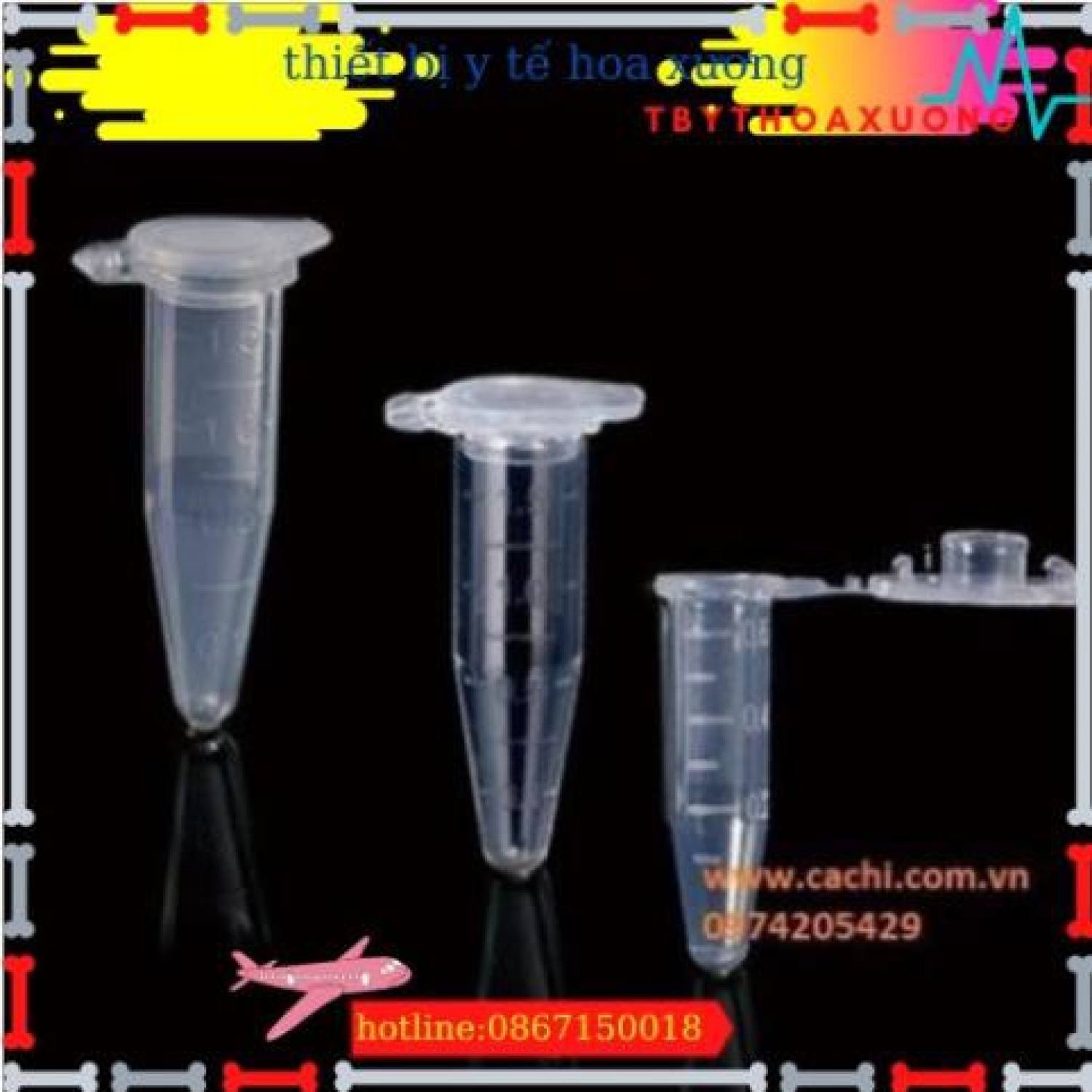 ống ependol 0,5 ml nắp liền túi 1000 cái