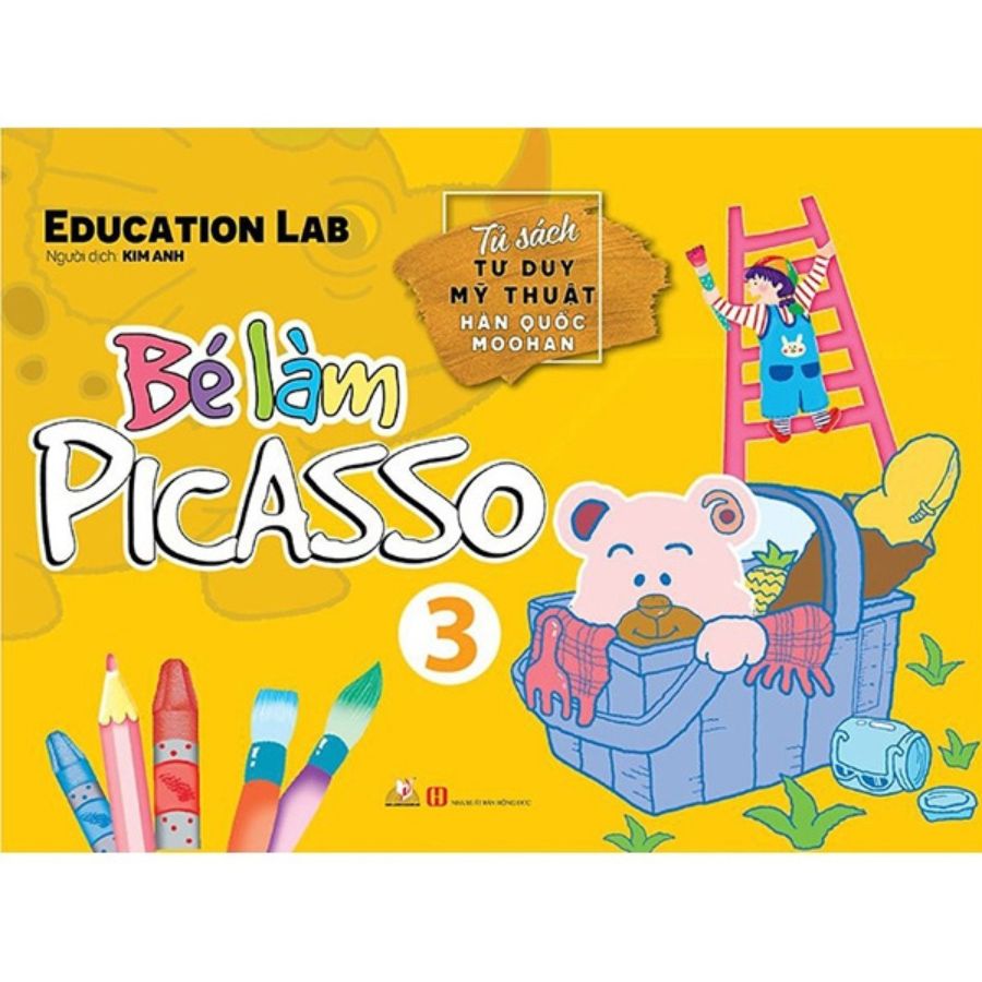 Sách - bé làm picasso - tập 3-vanlangbooks
