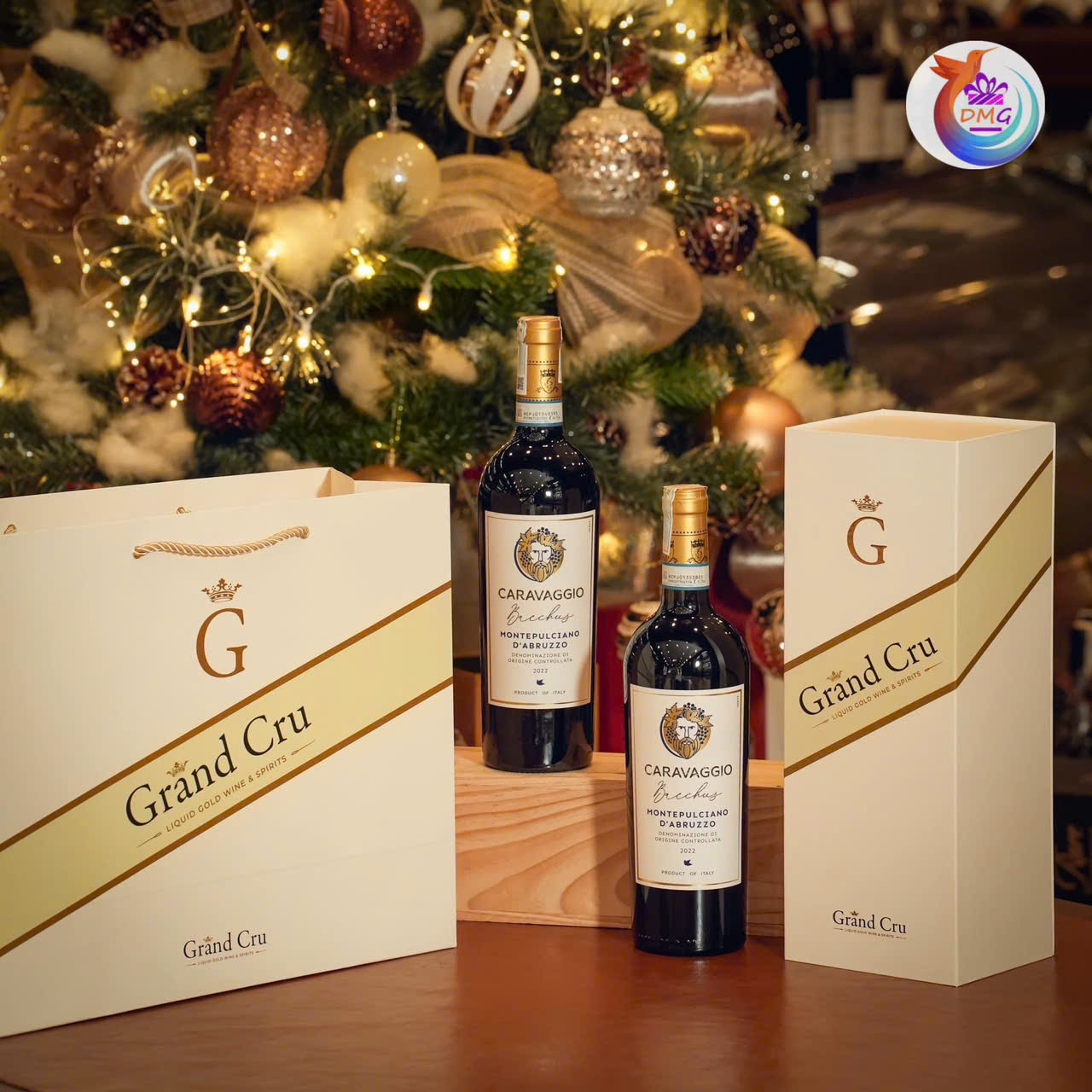 [NHẬP KHẨU] VANG ĐỎ (Ý) CARAVAGGIO BACCHUS– 750ML (14%) – DMG WINE