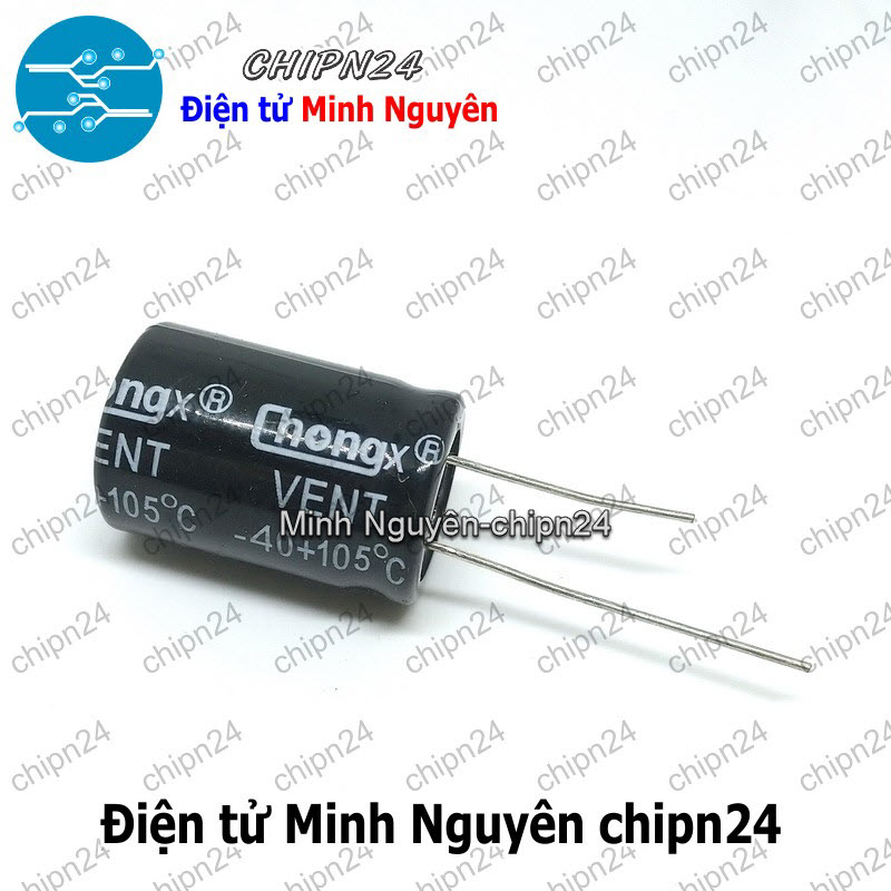 [2 con] (J10) Tụ hóa 220uF 250V Đen (18x25mm) - HH003182