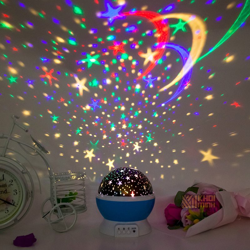 ĐÈN CHIẾU SAO MAGIC - TỰ XOAY 360 ĐỘ ( STAR )