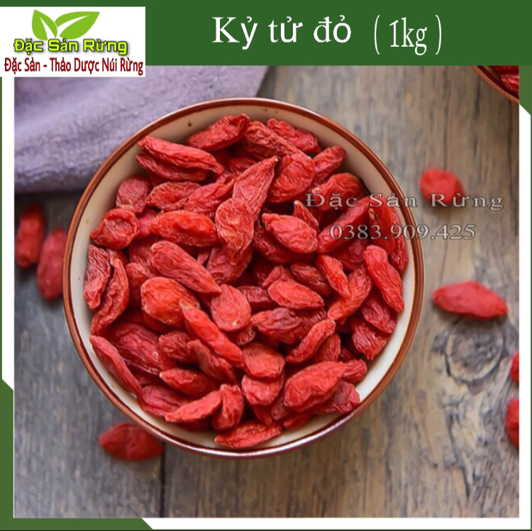 1kg KỶ TỬ (Kỳ Tử Đỏ  Khô) - Sạch Thơm