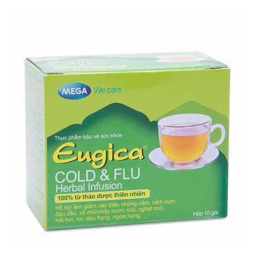 TRÀ EUGICA COLD FLU HERBAL INFUSION CẢM LẠNH CẢM CÚM
