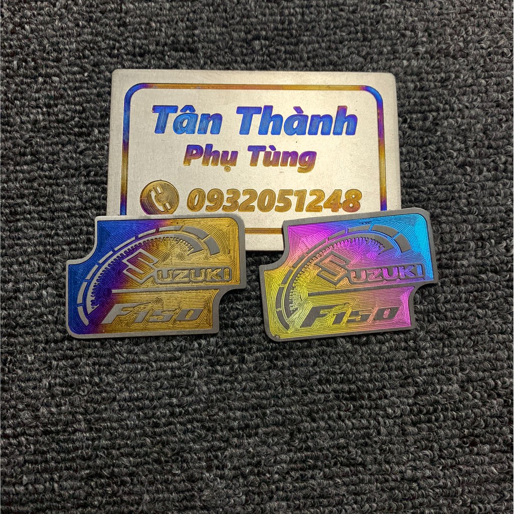 Logo titan nắp dầu suzuki cho raider fi, satria