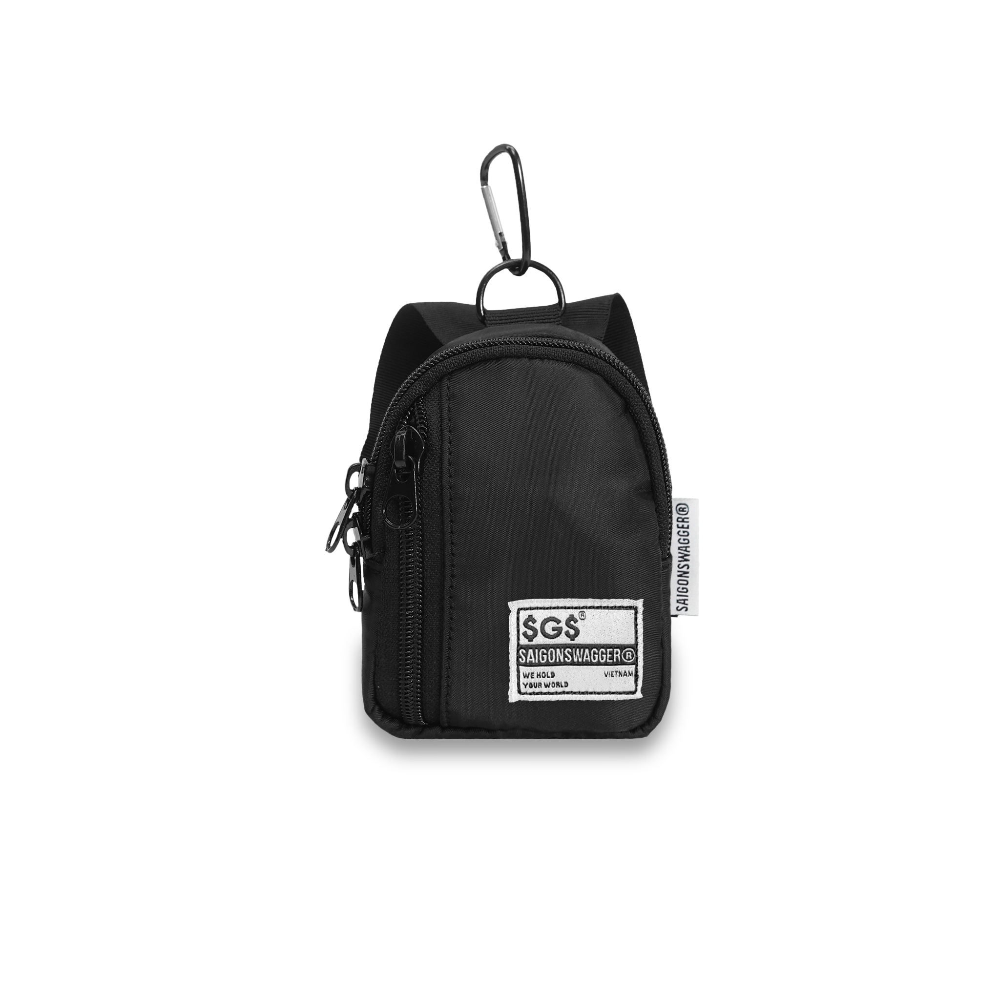 Phụ kiện móc khoá balo mini SAIGON SWAGGER® SGS ZIPPER BACKPACK KEYCHAIN