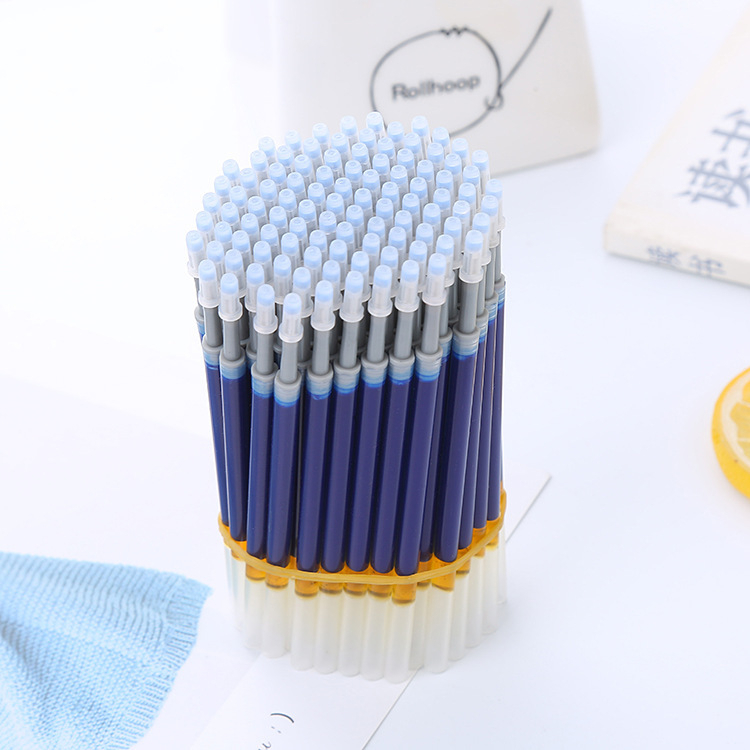 Bộ 4 bút bi bấm moka mực ɡel đen ngòi 0.5mm, hộp 4 bút moka hình hoa nhí dễ thương
