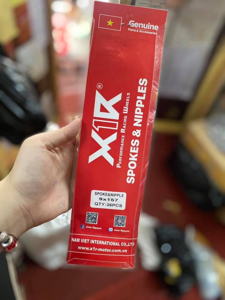 căm X1R chính hãng đủ size( 2 bánh)