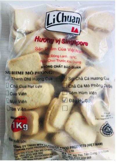 100G ĐẬU HŨ HẢI SẢN LI CHUAN
