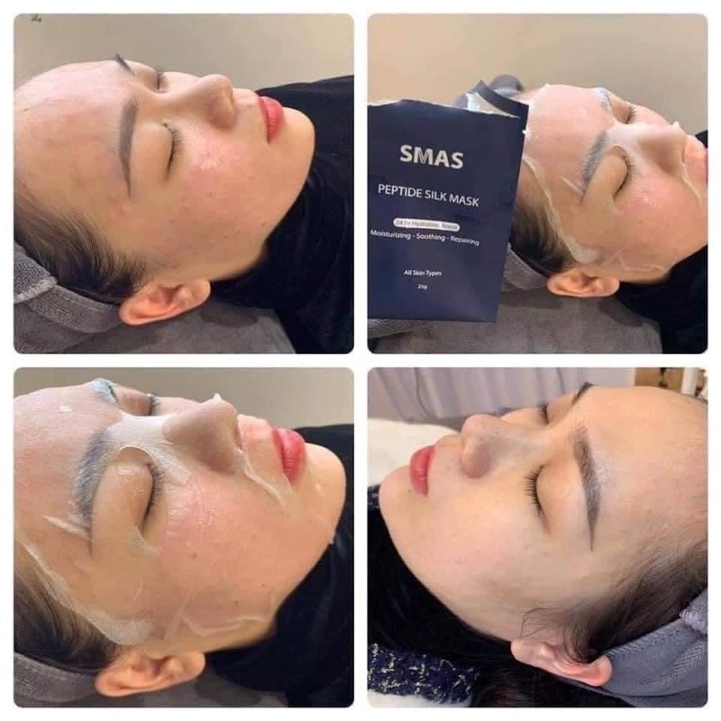 Mặt nạ Smas Peptide Silk Mask Cấp Ẩm Làm Dịu Da