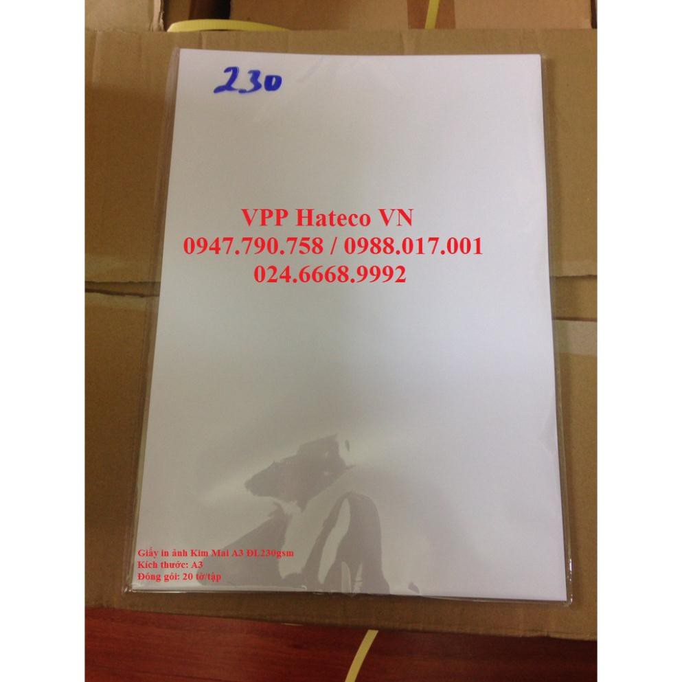 Giấy in ảnh kim mai a3 đl230gsm 20 tờ/ram