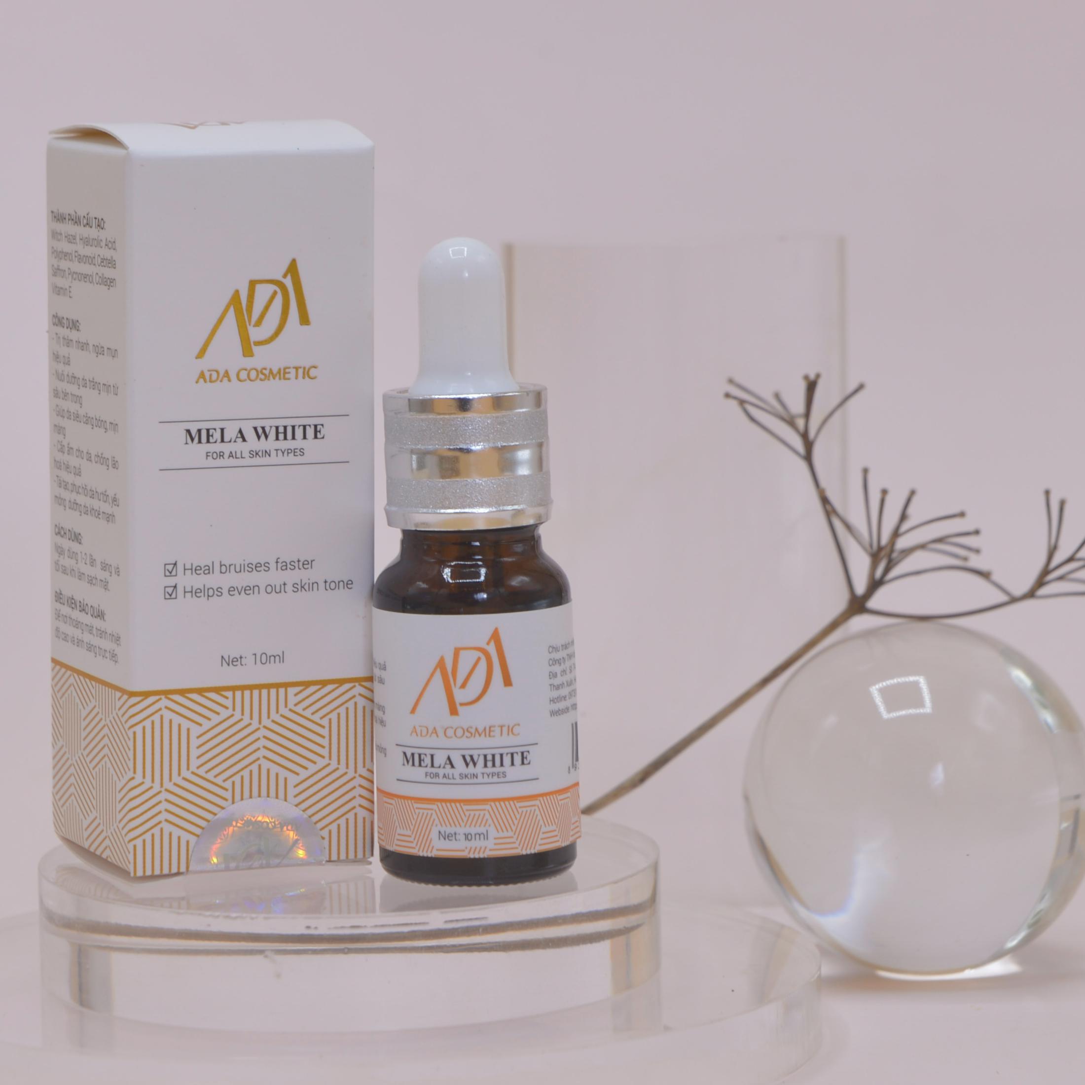 Serum Căng Bóng Mờ Thâm MELA WHITE-ADA GROUP-10ml