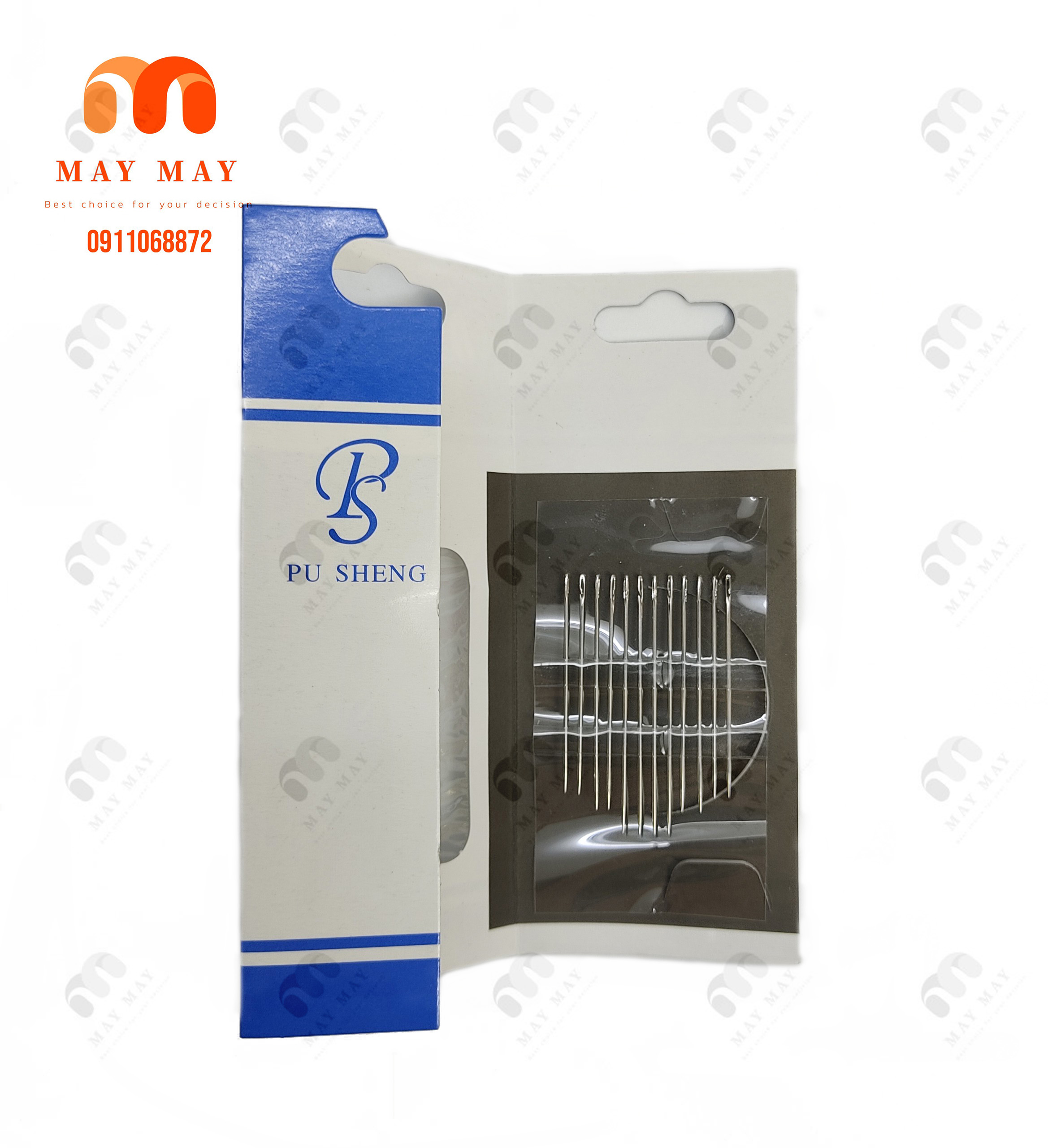 Kim không cần xỏ chỉ set 12 kim may vá chuyên dụng