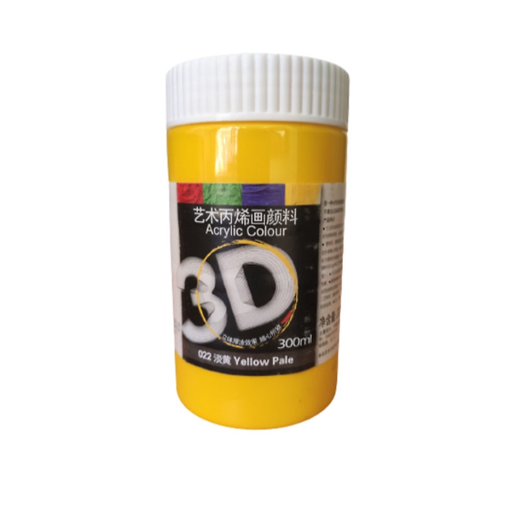 Combo 7 màu vẽ Acrylic 3D hộp 300ml (Khách chọn màu)
