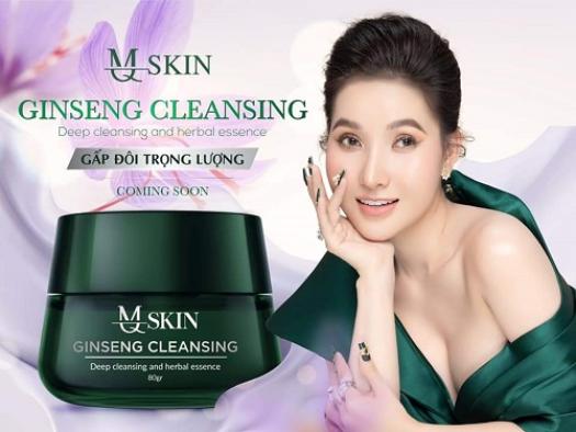 [HCM]Bột Sữa Rửa Mặt Nhân Sâm MQSkin - Hộp 100ml