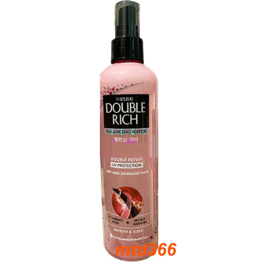 Xịt Dưỡng Tóc 250ml Double Rich Dưỡng Tóc Chuyên Sâu Cho Khô Xơ