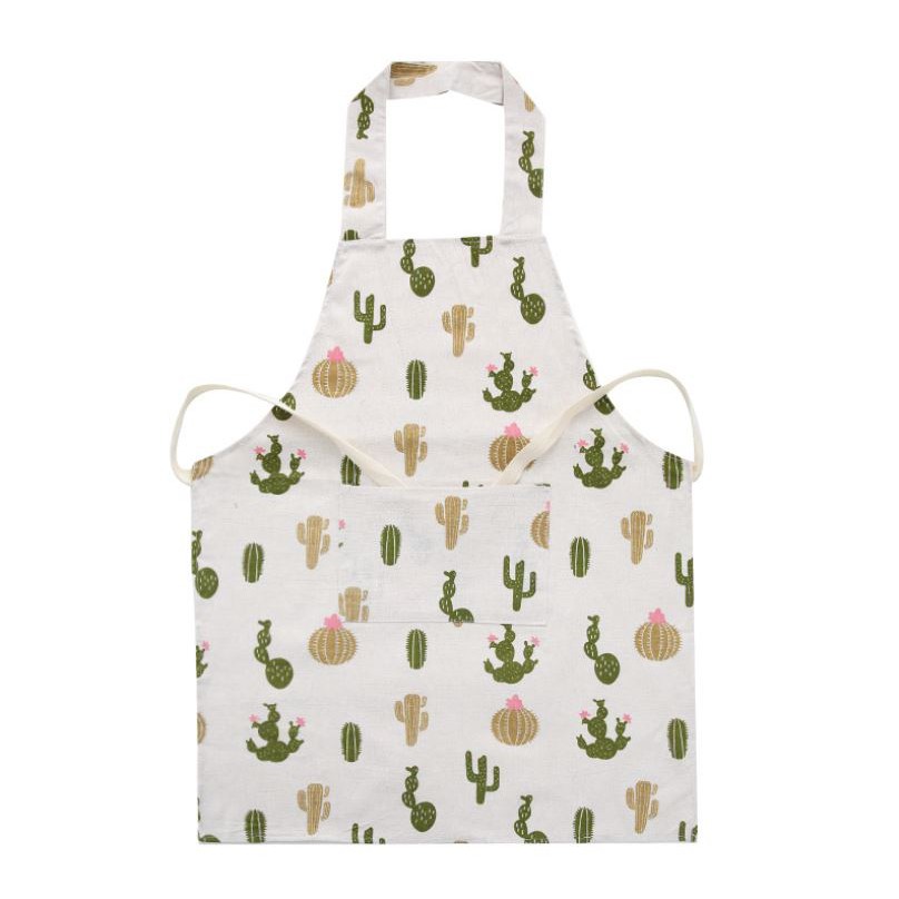[HCM]Tạp dề tạp rề cotton nội trợ phong cách Nhật Bản chất liệu cotton chống thấm nước chống dầu mỡ bảo đảm khi nấu ăn cho người nội trợ