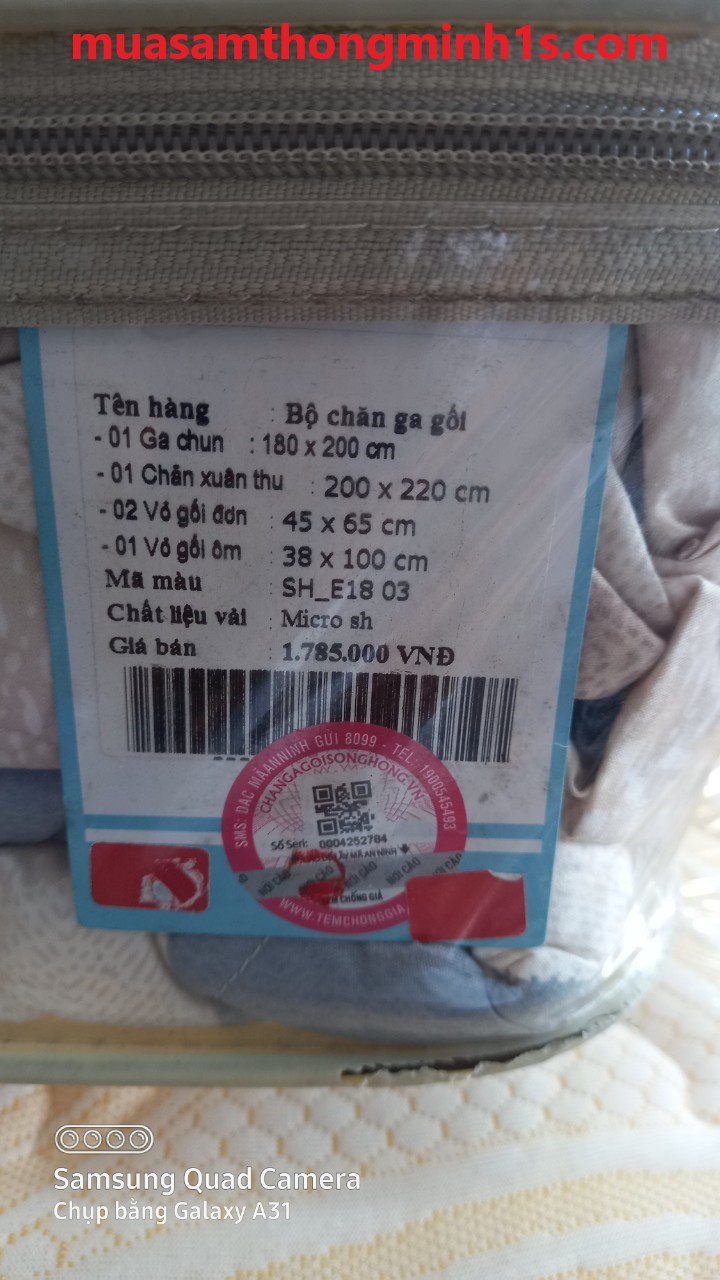 Bộ chăn drap