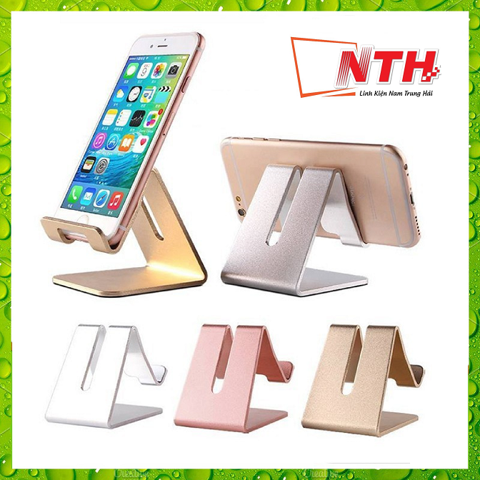GIÁ ĐỠ hợp kim nhôm ĐỂ điện thoại ipad- máy tính bảng
