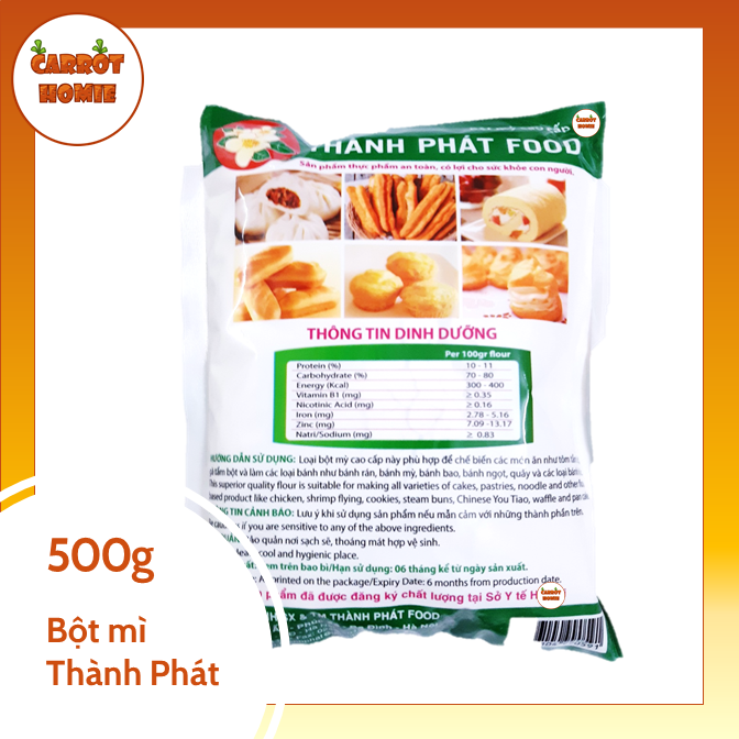 Bột mì Thành phát 500g