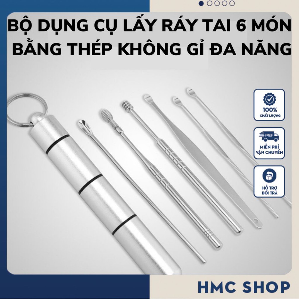Bộ lấy ráy tai có móc
