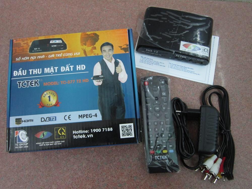com bo 5 đầu kĩ thuật số DVB-T2 Đầu Thu DVB T2 TCTEK 377 T2HD