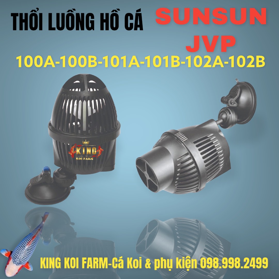 [GIẢM ĐẾN 20% Ở XU] Thổi luồng cho hồ cá Koi ,cá cảnh SUNSUN (JVP100A-JVP101A-JVP102A-JVP130-JVP230-JVP231)