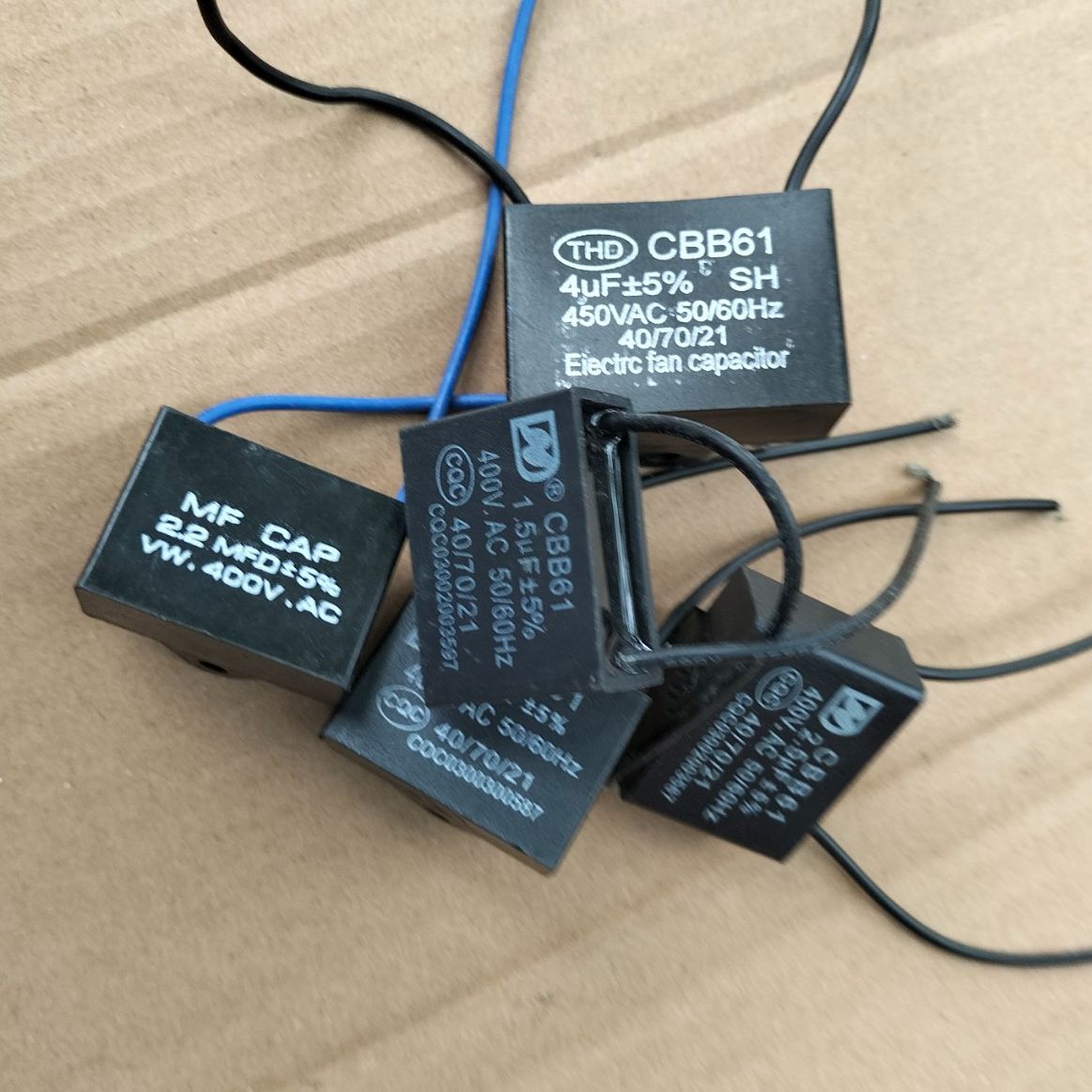 Tụ quạt điện các loại