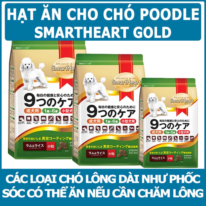 Hạt chó SmartHeart Gold cho chó cỡ nhỏ (Poodle, phốc, pug )