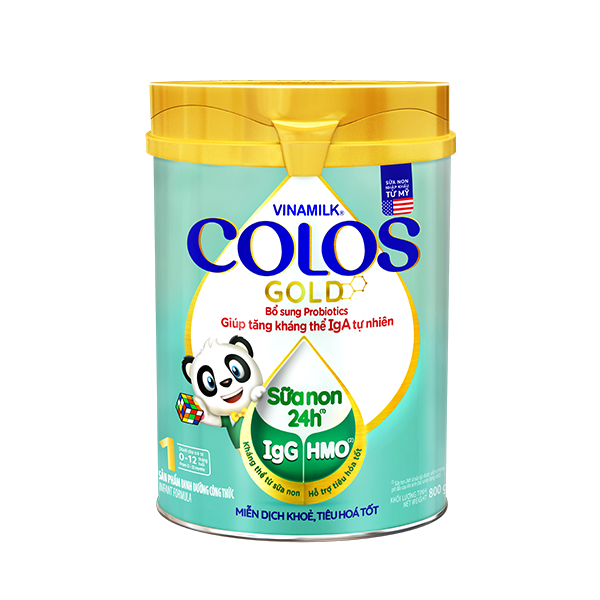 Sữa Non Vinamilk Colos Gold 1,2,3 800g (Date mới)