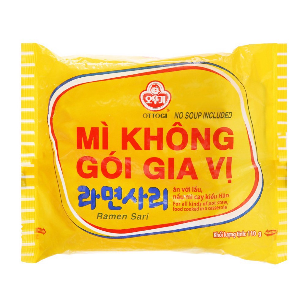 [FREESHIP️] - Thùng 48 Gói Mì Không Gói Gia Vị Ottogi