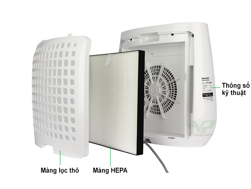 Fp-j30e sharp air purifier fp-j30e-a