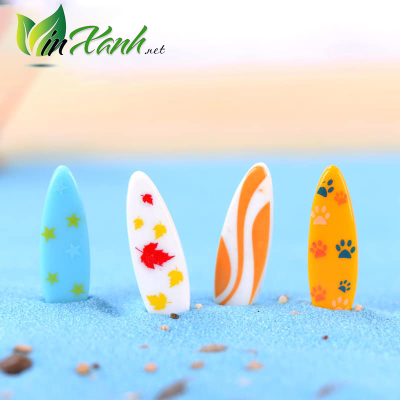 Mô hình Ván lướt sóng-trang trí hồ cá tiểu cảnh