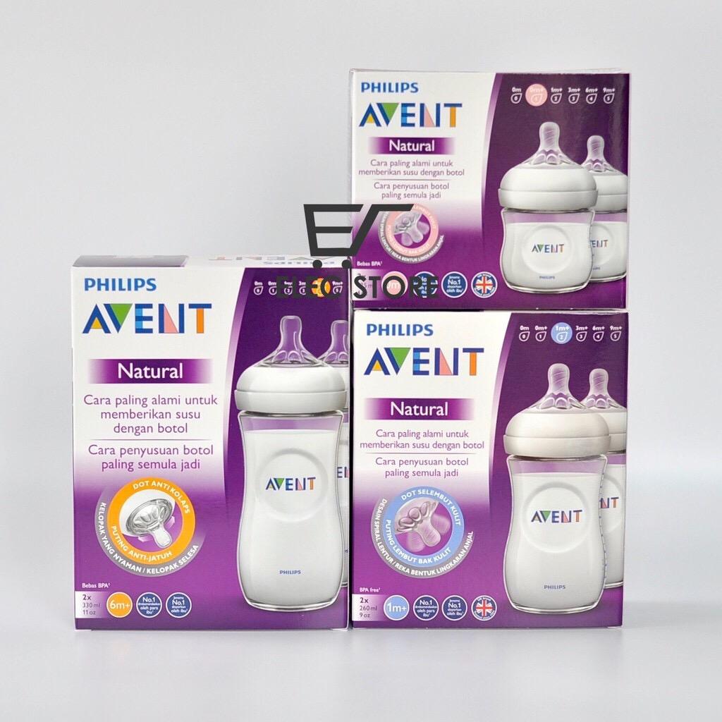Bình sữa Philips AVENT Natural 330ml - Núm số 4