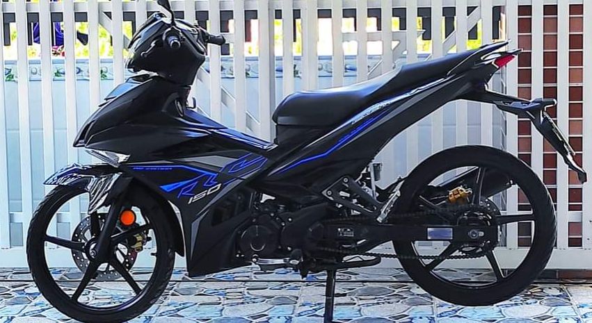 Tem rời ex 150 rc 2019 xanh đen nhám