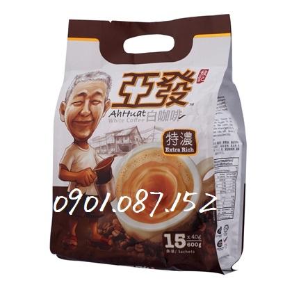 Ah huat White Coffee Extra Rich Cà phê trắng đậm đà