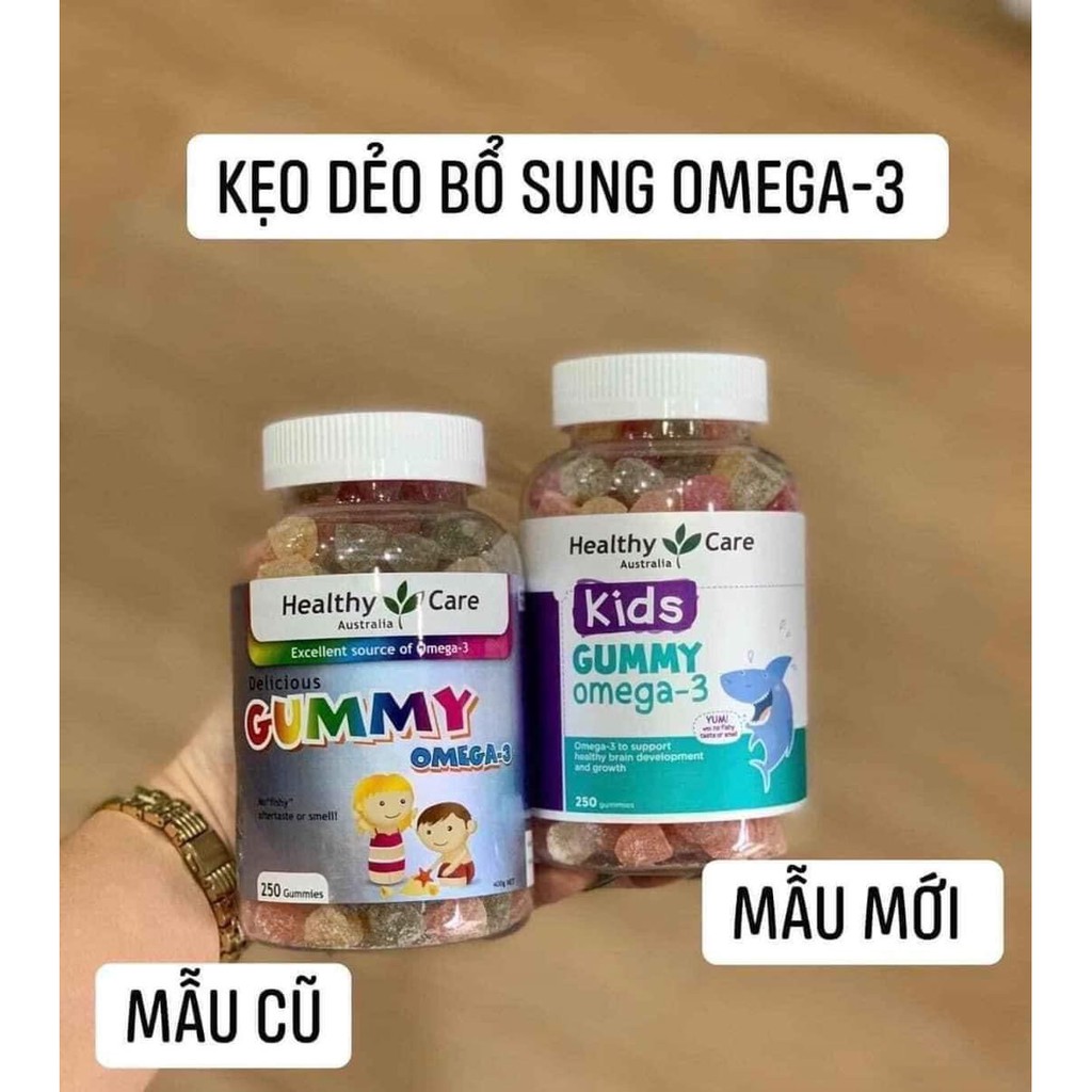 KẸO GUM DẺO OMEGA3 ( Mẫu mới)
