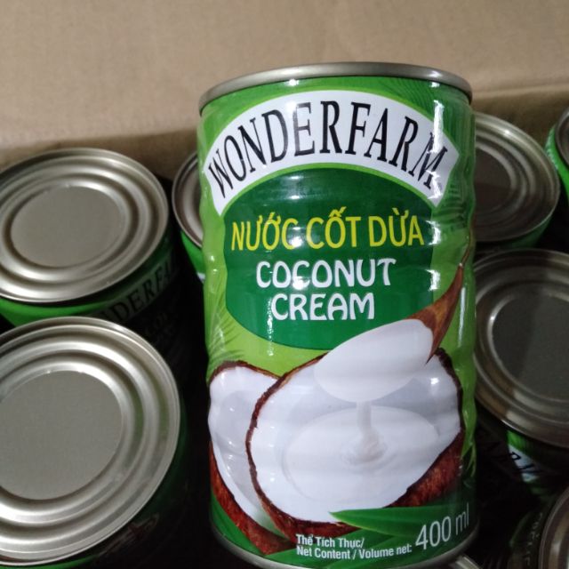 Nước cốt dừa wonderfarm