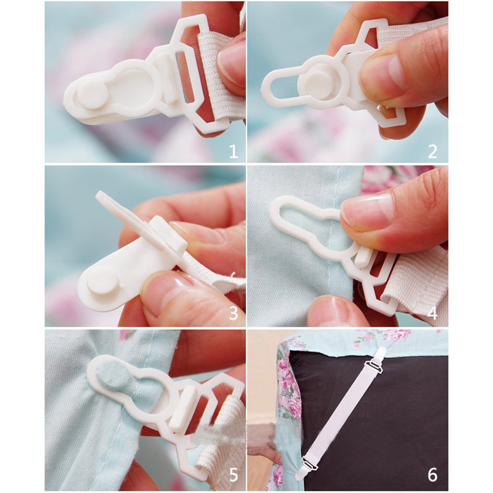 Bộ 4 kẹp ga trải giường