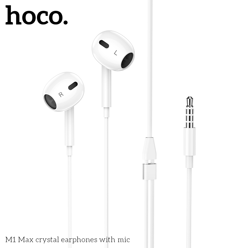 Tai nghe nhét tai Hoco M1 Max cổng 3.5 (màu Random) - Nhất Tín Computer