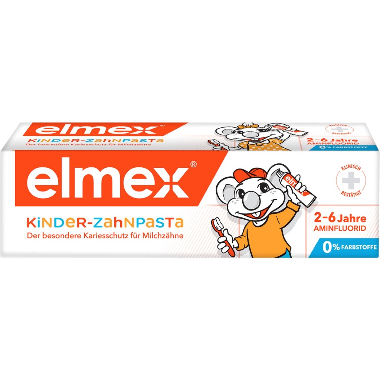[Hàng Đức chính hãng.HN] Kem đánh răng Elmex trẻ em 75ml {hangducairberlin}