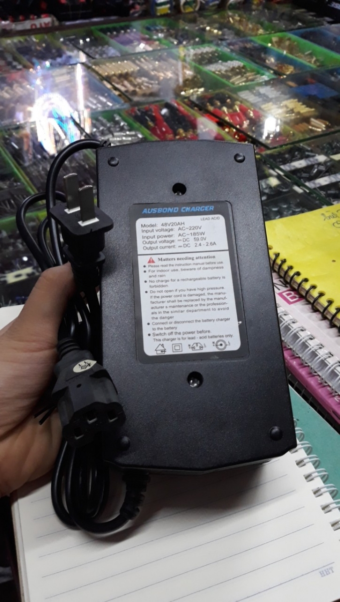 Sạc xe đạp điện 48V 20A