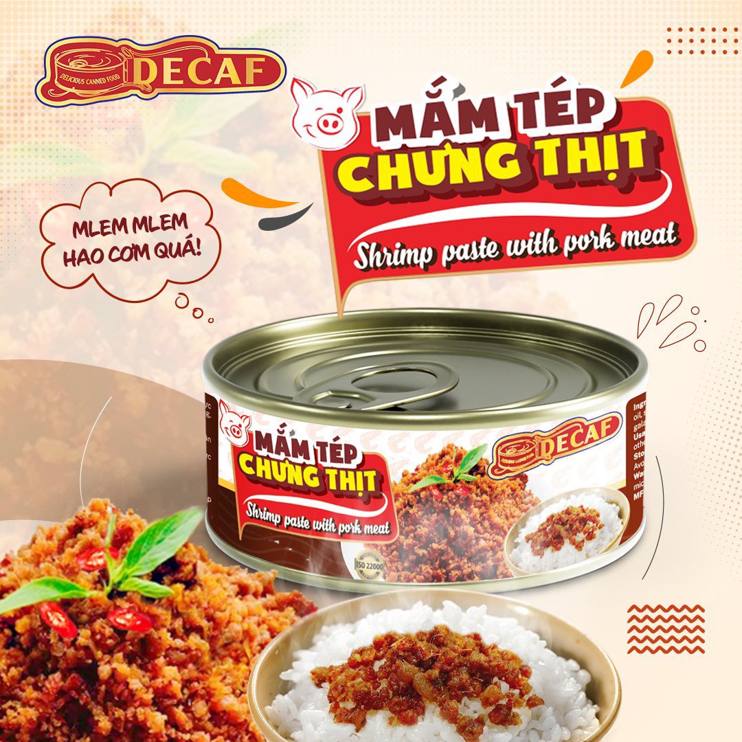 Mắm Tép Chưng Thịt Decaf