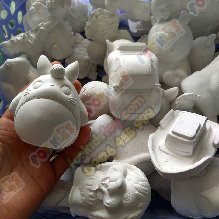 Tô Tượng Cho Bé Combo 100 Tượng Size 6-8Cm